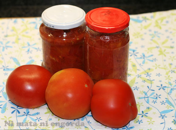 JULIA Y SUS RECETAS: Tomates en conserva caseros al baño maría