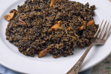 Arroz negro calamares